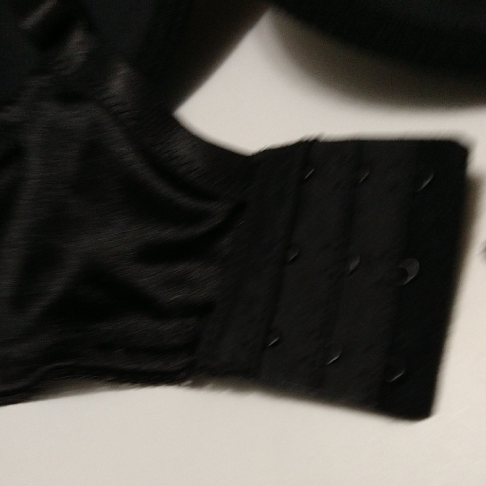 Elegant Black Floral Full Coverage Seamless Underwire Padded Bra Size 42D #1221 - Picture 7 of 13